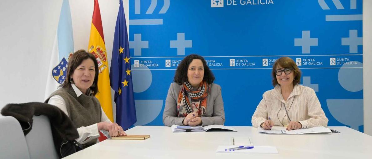 A Xunta mantén unha reunión de traballo coa xerente do GALP Costa Sostible para facer balance dos proxectos de 2025 e analizar as propostas presentadas este ano 