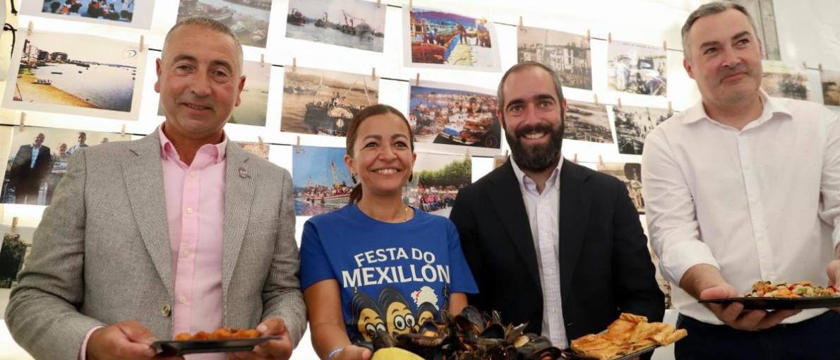  Marta Villaverde destaca que a Festa do Mexillón de Rianxo sitúa a gastronomía local e o tecido asociativo deportivo como aliados na economía azul 