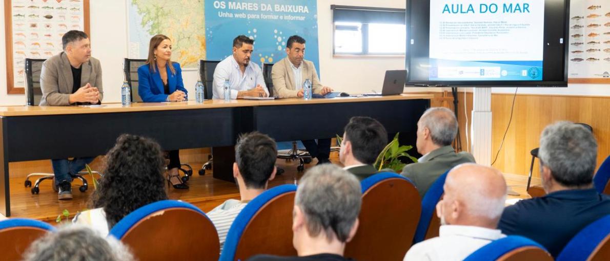 A Xunta promove unha Aula do Mar na Confraría de Arcade, destinada a impulsar e dar visibilidade á actividade pesqueira da zona