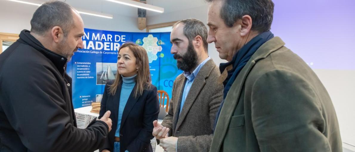  Villaverde destaca a colaboración da Xunta e Algacari na posta en valor do patrimonio marítimo 