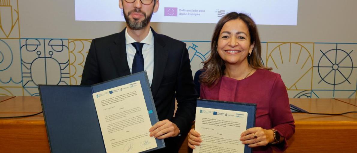 A Xunta e Anfaco reforzan a promoción e a competitividade da industria conserveira galega cun novo convenio para 2026 