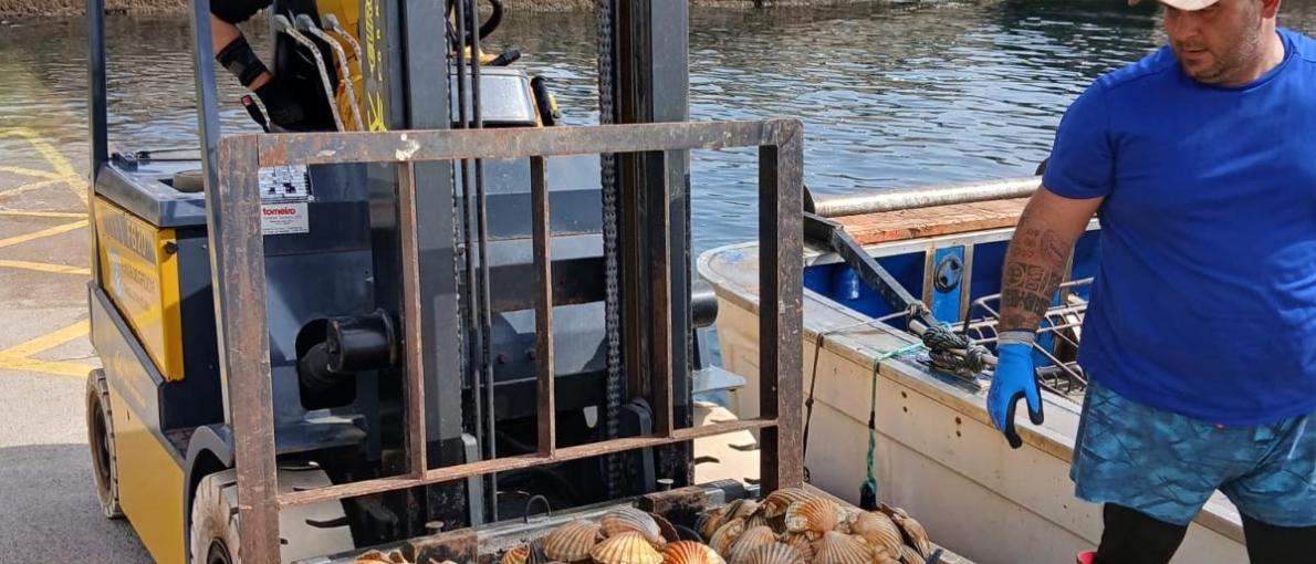 A Xunta destaca o modelo de xestión da confraría de Cangas baseado na innovación, na diversificación e na investigación