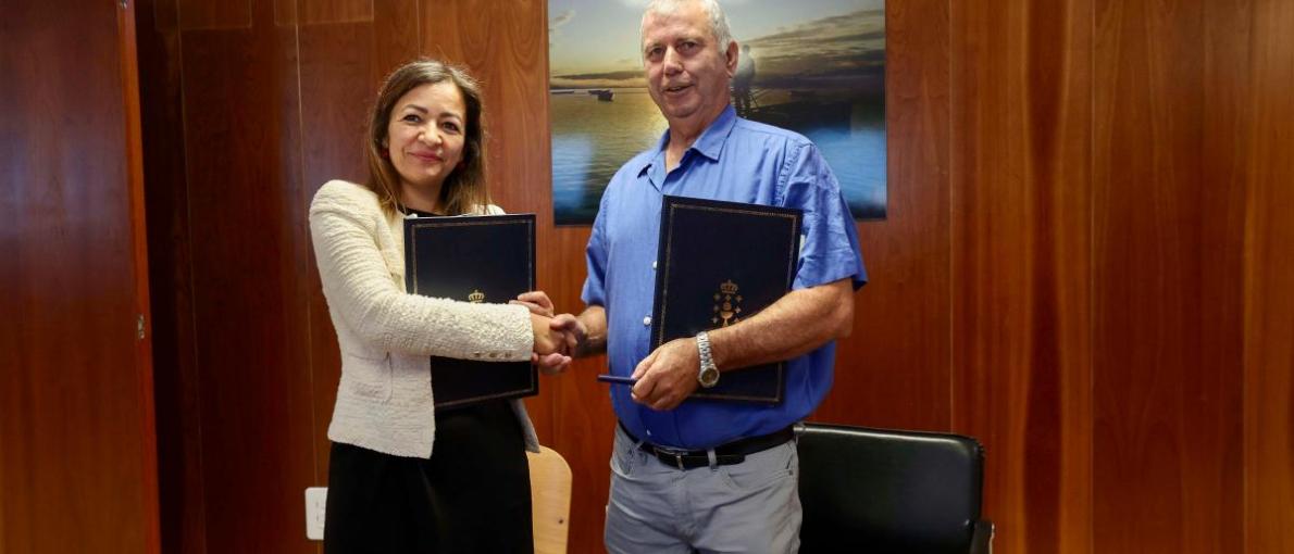 A Xunta asina coa Confraría de Muros o terceiro convenio do Plan extraordinario de apoio ao marisqueo