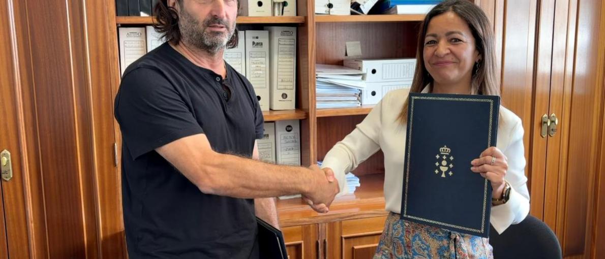 A Xunta sela en Vilanova un convenio de preto de medio millón de euros que activa a restauración de seis grandes bancos marisqueiros