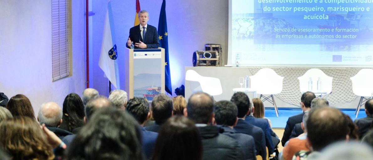 Rueda reitera a necesidade de que o Goberno central transfira os medios e recursos para facer efectiva a lei do litoral de Galicia