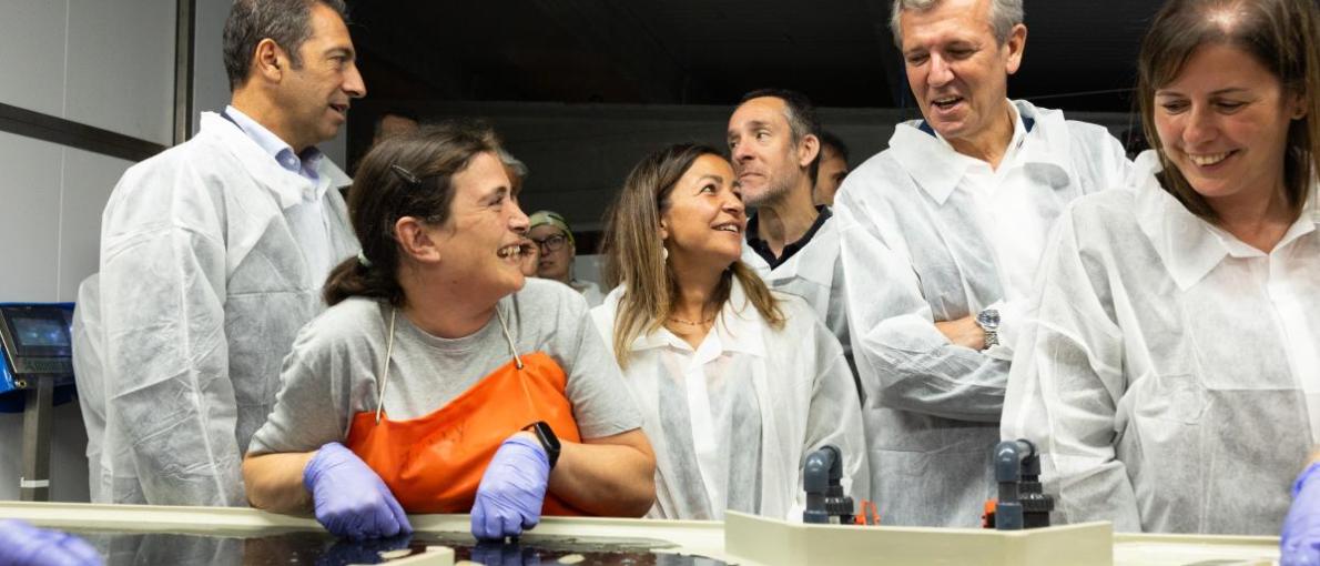 Rueda salienta que a ampliación de Stolt Sea Farm en Cervo consolida a Galicia como referente da acuicultura tecnolóxica e innovadora
