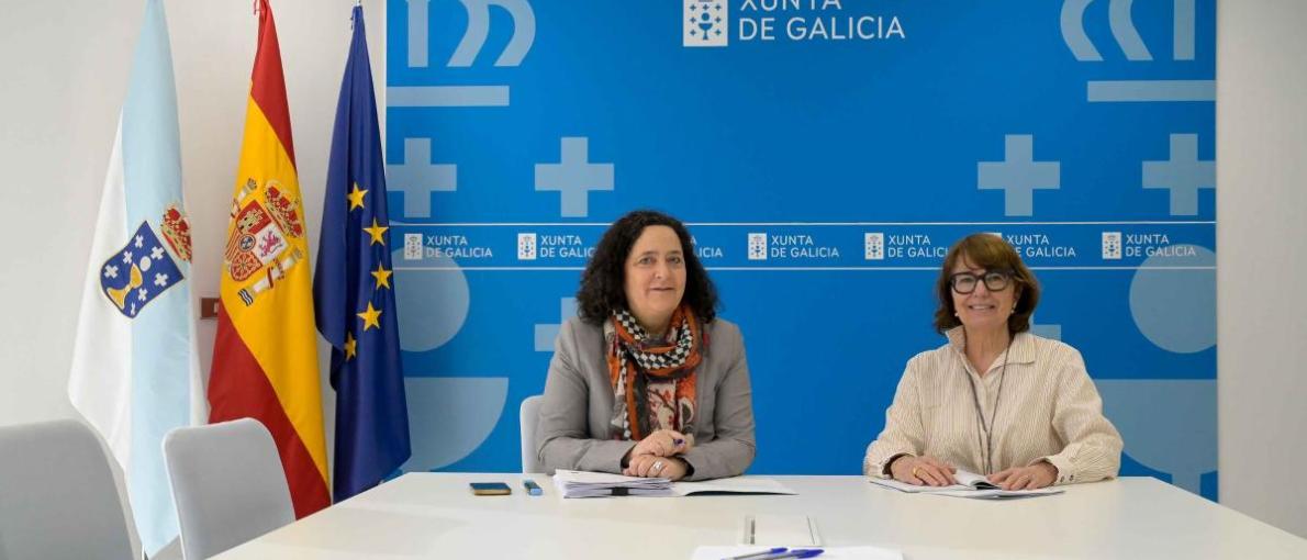 A Xunta mantén unha reunión de traballo coa xerente do GALP Costa Sostible para facer balance dos proxectos de 2025 e analizar as propostas presentadas este ano 
