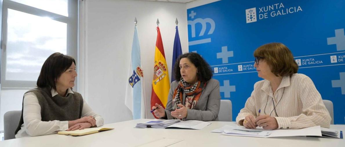 A Xunta mantén unha reunión de traballo coa xerente do GALP Costa Sostible para facer balance dos proxectos de 2025 e analizar as propostas presentadas este ano 