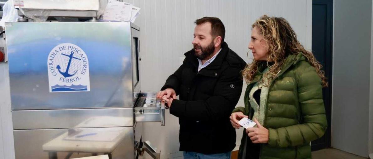 Martina Aneiros lembra que está aberto o prazo para solicitar as axudas de modernización dos equipamentos portuarios 