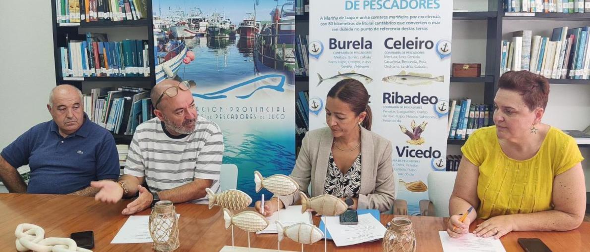  Marta Villaverde aborda co sector da Mariña os investimentos de Mar para impulsar a competitividade e sostibilidade dos portos de Burela e Viveiro 