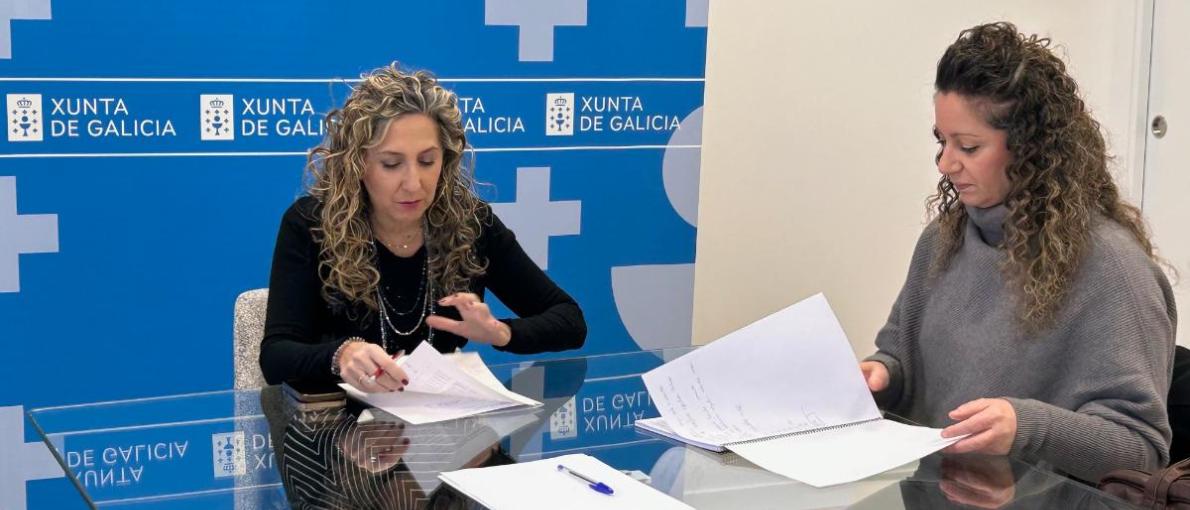 Aneiros analiza coa xerente do GALP A Mariña-Ortegal os proxectos aprobados coas axudas das estratexias de desenvolvemento local participativo