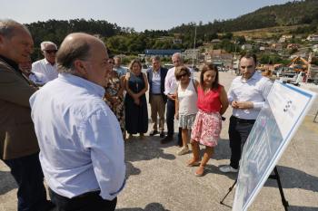  A Xunta de Galicia inviste 1,7 millóns de euros na mellora das instalacións de atracada para bateeiros no Porto de San Adrián de Cobres, en Vilaboa 