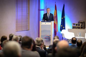 Rueda reitera a necesidade de que o Goberno central transfira os medios e recursos para facer efectiva a lei do litoral de Galicia